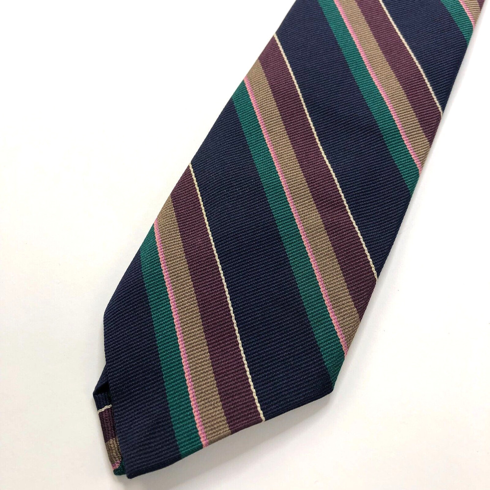 Robert Talbott Best of Class 100% Silk Neck Tie Men’s Striped 3" / 56 In
